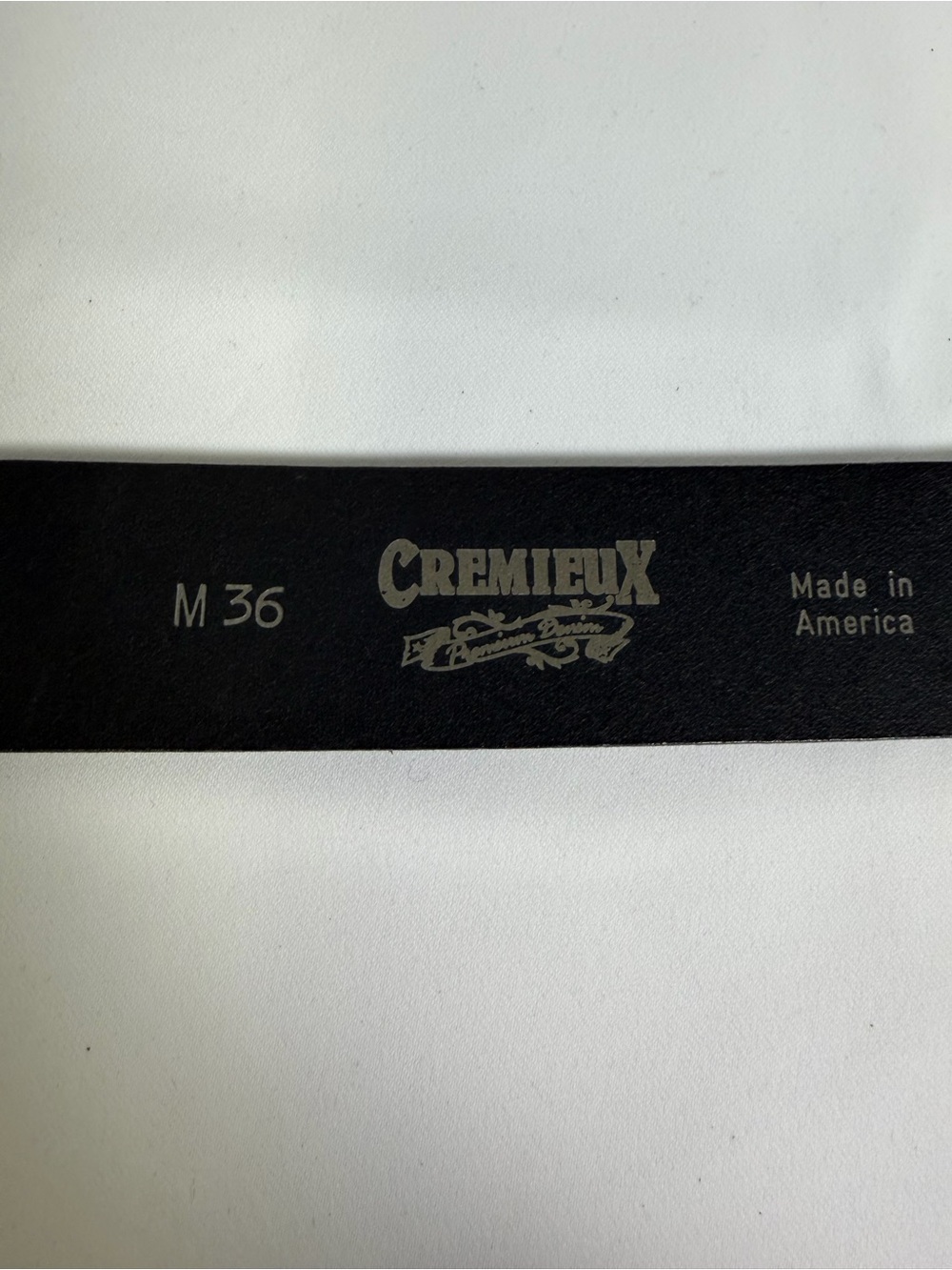 Levi's Antique Silver Belt Buckle and Leather Belt 36 - Picture 7 of 13